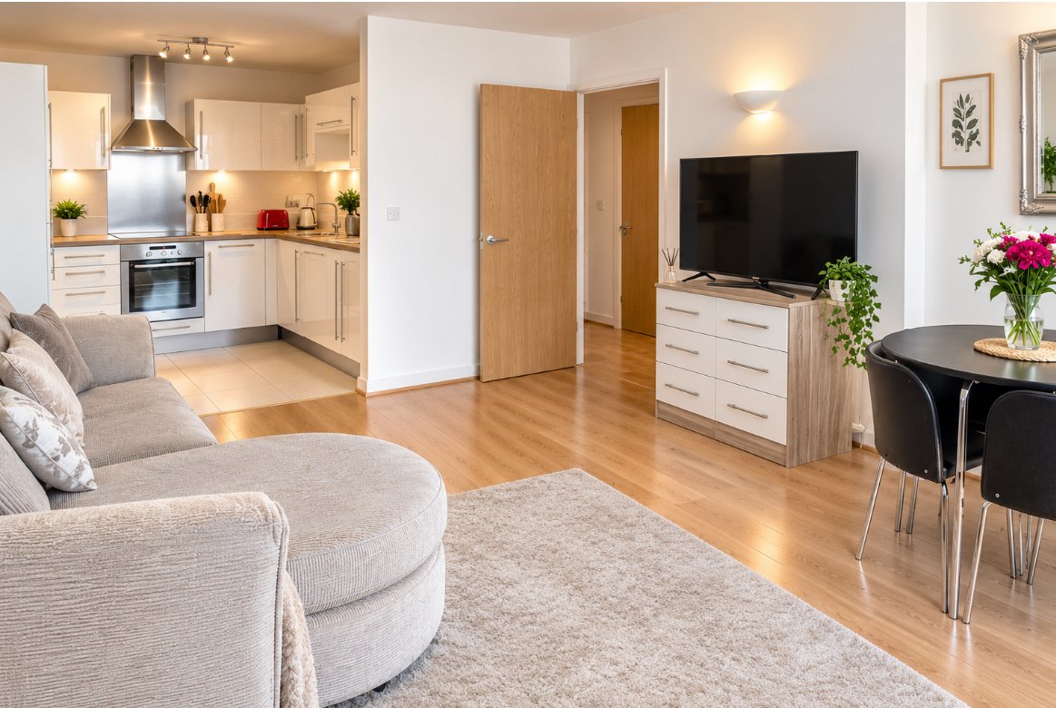 Central Romford 2-Bed, 2-Bath Apartment | 5 Mins to Station | Gated Development Balcony & Parking